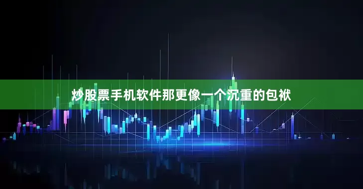 炒股票手机软件那更像一个沉重的包袱